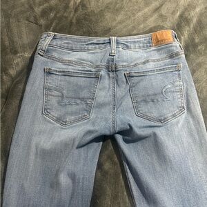 American Eagle Outfitters Light Blue Skinny Jeans